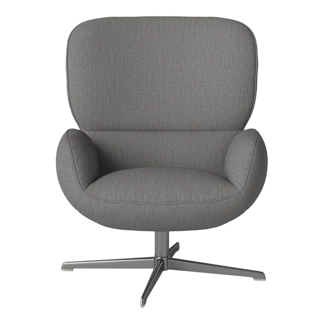 Fauteuil Ripon - Piètement 4 branches - Acier laqué satiné