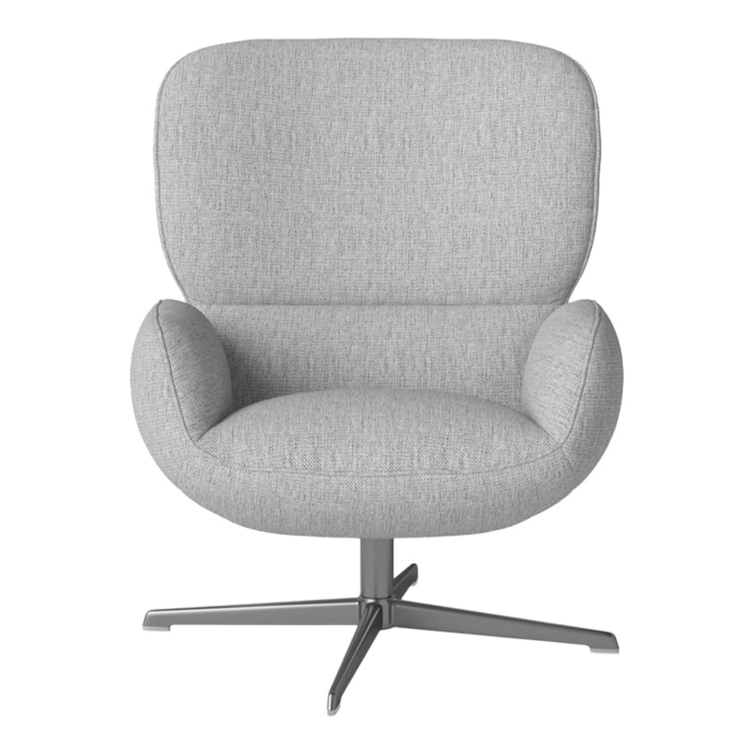 Fauteuil Ripon - Piètement 4 branches - Acier laqué satiné