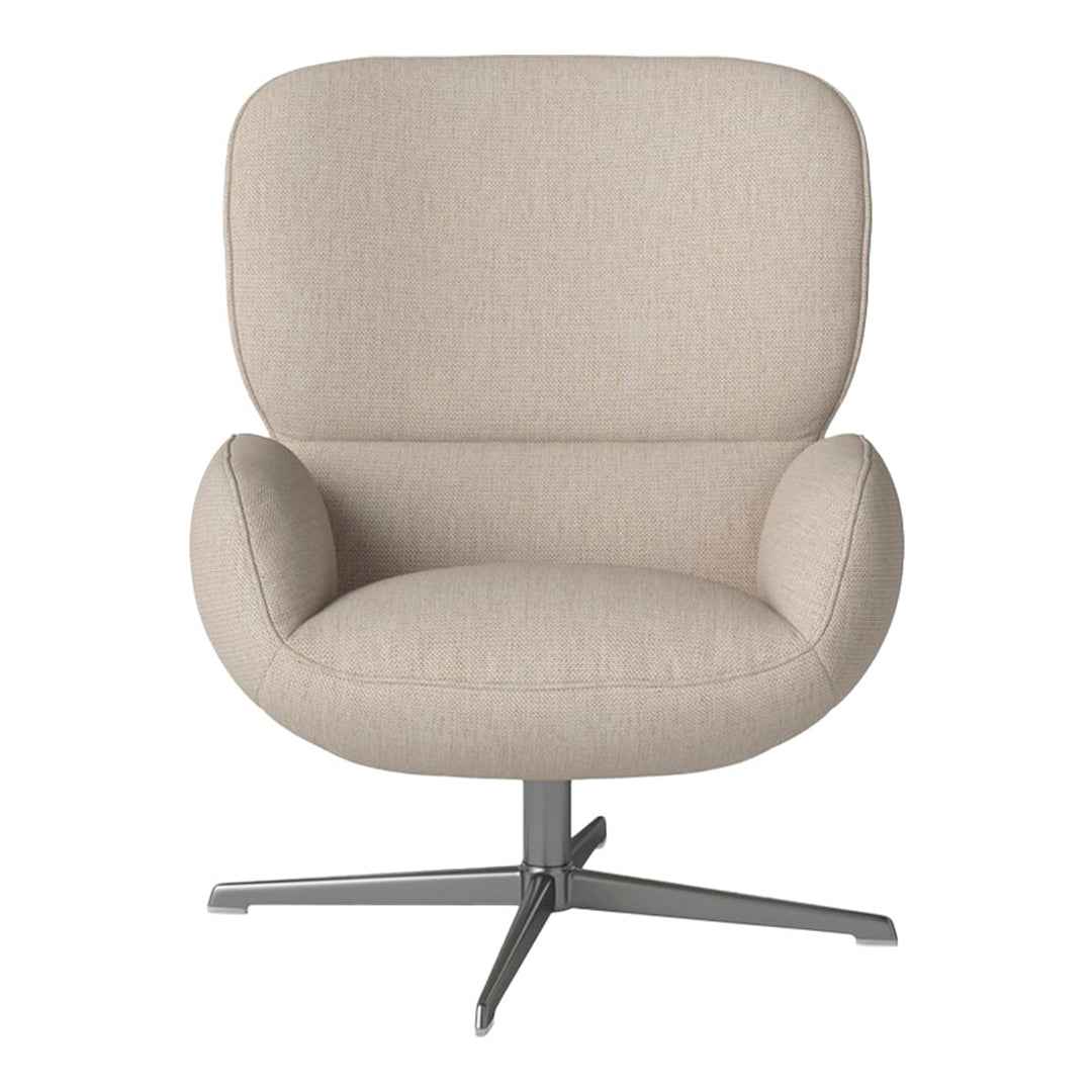 Fauteuil Ripon - Piètement 4 branches - Acier laqué satiné