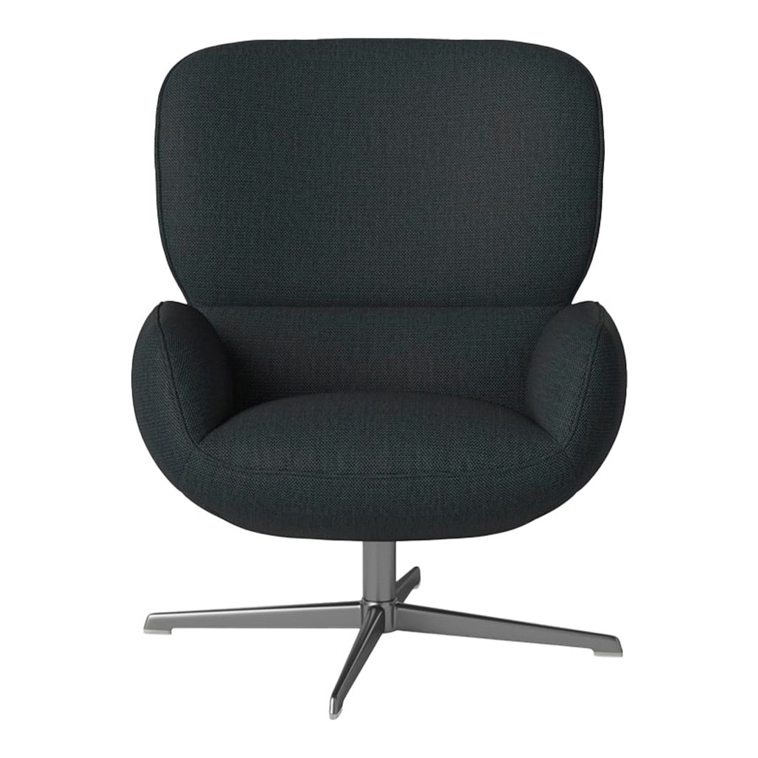 Fauteuil Ripon - Piètement 4 branches - Acier laqué satiné