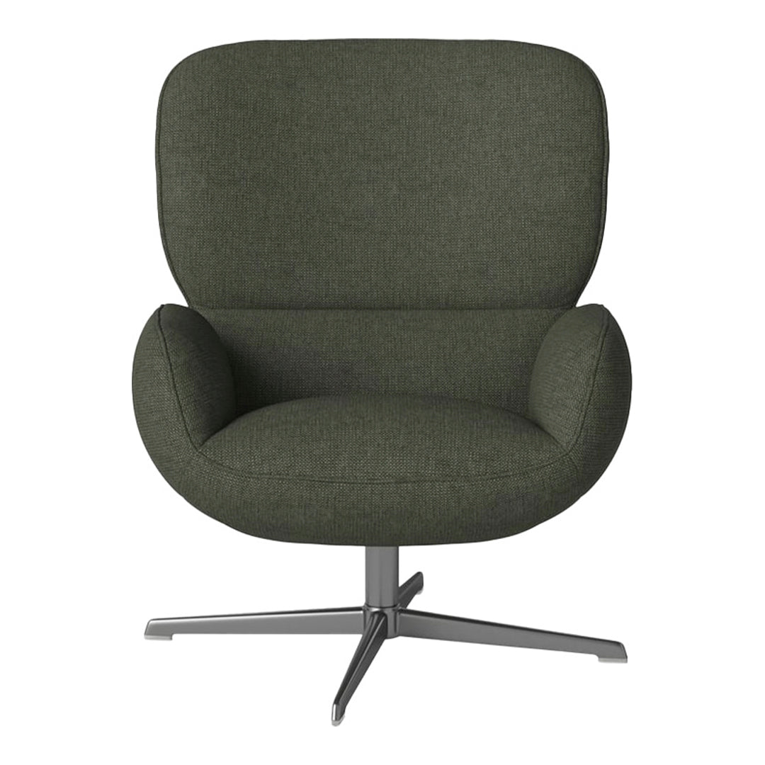 Fauteuil Ripon - Piètement 4 branches - Acier laqué satiné