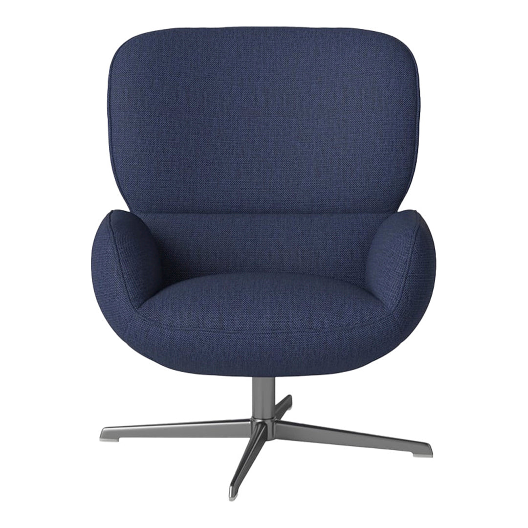 Fauteuil Ripon - Piètement 4 branches - Acier laqué satiné