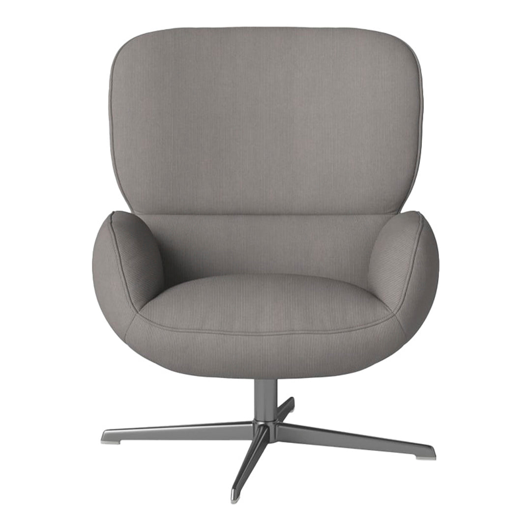 Fauteuil Ripon - Piètement 4 branches - Acier laqué satiné