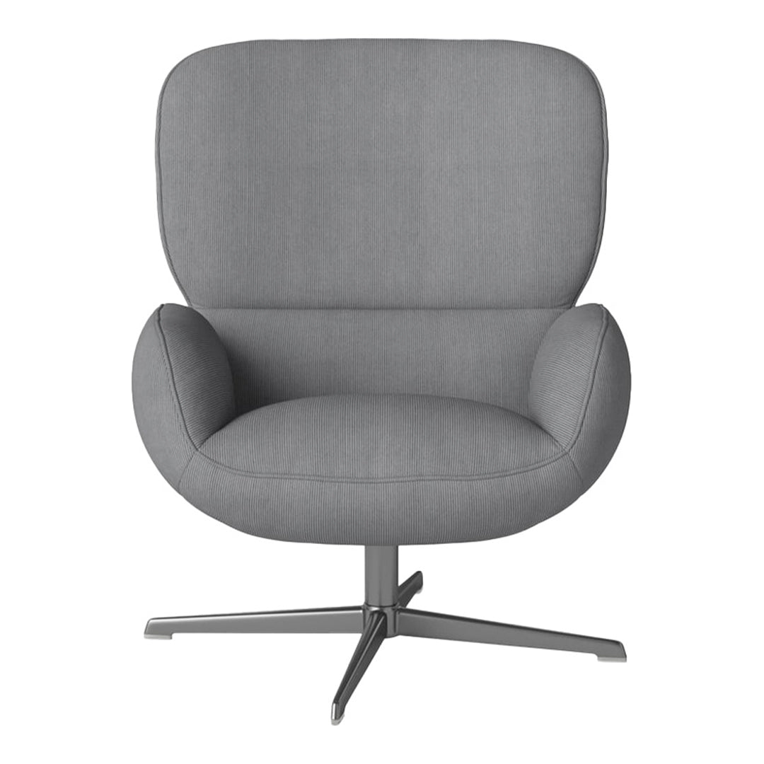 Fauteuil Ripon - Piètement 4 branches - Acier laqué satiné