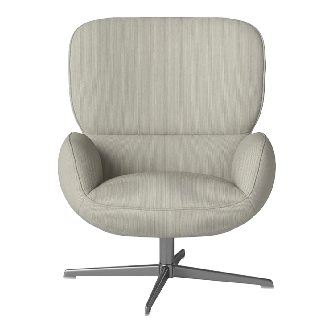 Fauteuil Ripon - Piètement 4 branches - Acier laqué satiné
