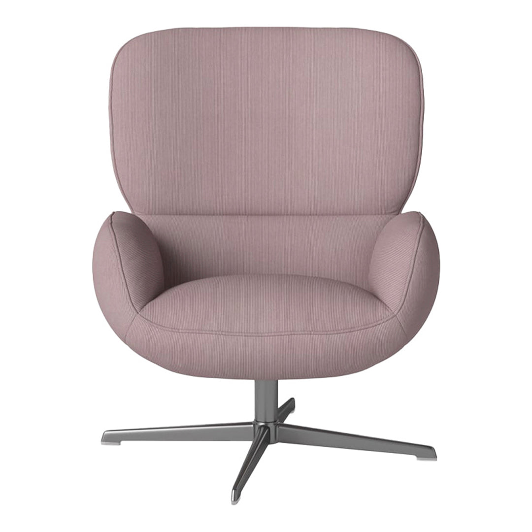 Fauteuil Ripon - Piètement 4 branches - Acier laqué satiné