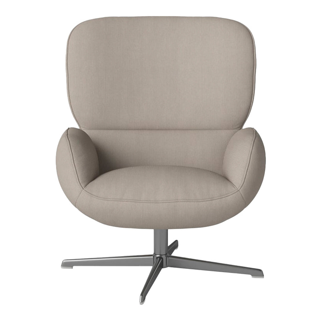 Fauteuil Ripon - Piètement 4 branches - Acier laqué satiné