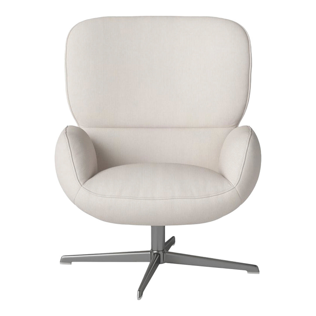 Fauteuil Ripon - Piètement 4 branches - Acier laqué satiné
