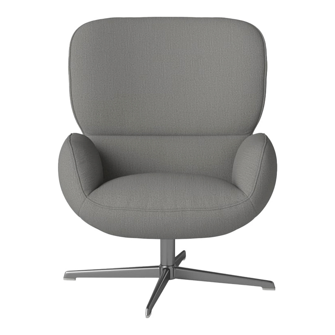 Fauteuil Ripon - Piètement 4 branches - Acier laqué satiné