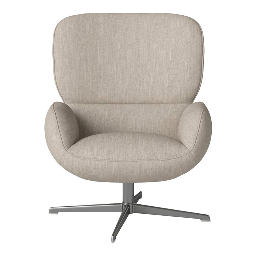 Fauteuil Ripon - Piètement 4 branches - Acier laqué satiné