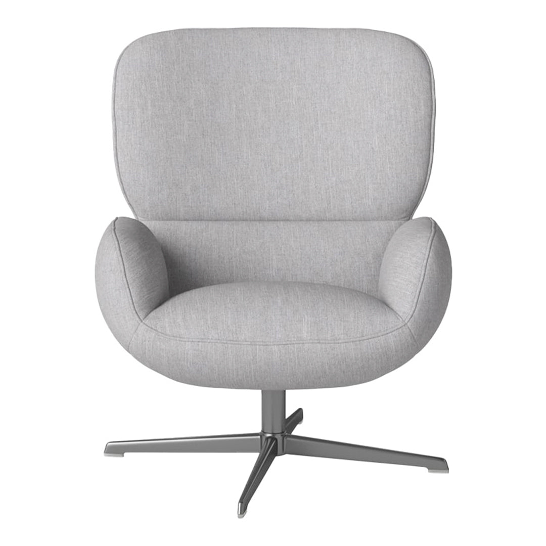 Fauteuil Ripon - Piètement 4 branches - Acier laqué satiné