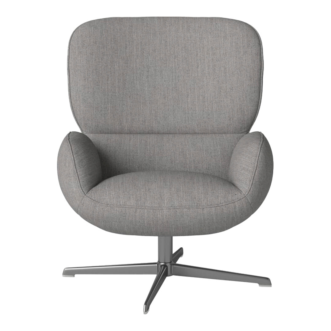 Fauteuil Ripon - Piètement 4 branches - Acier laqué satiné