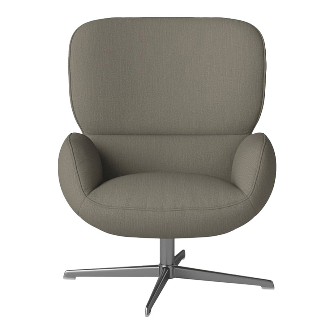 Fauteuil Ripon - Piètement 4 branches - Acier laqué satiné