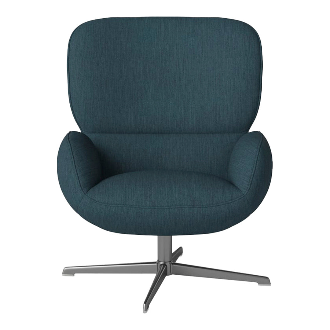 Fauteuil Ripon - Piètement 4 branches - Acier laqué satiné