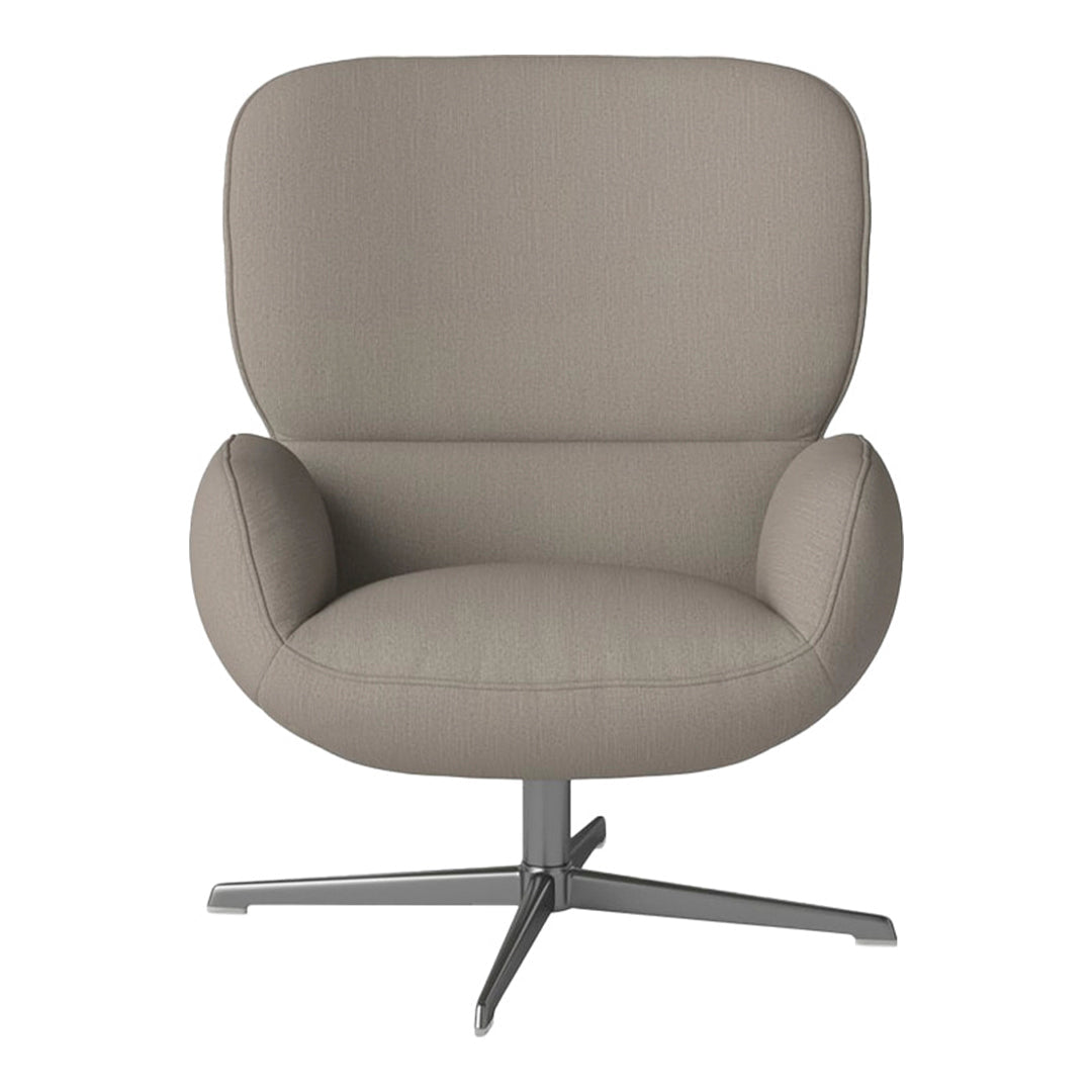 Fauteuil Ripon - Piètement 4 branches - Acier laqué satiné