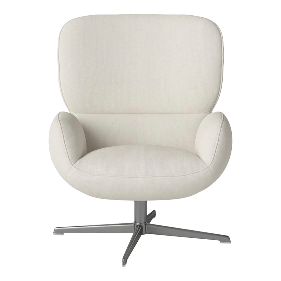 Fauteuil Ripon - Piètement 4 branches - Acier laqué satiné