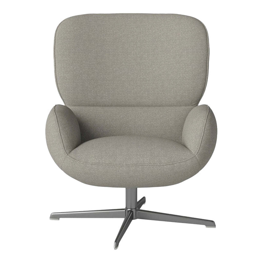 Fauteuil Ripon - Piètement 4 branches - Acier laqué satiné
