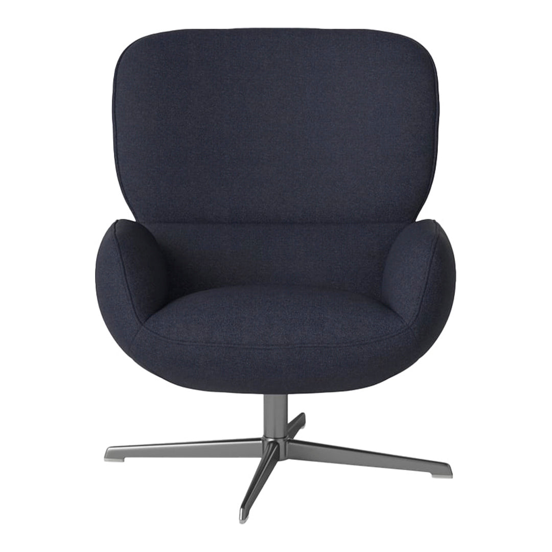 Fauteuil Ripon - Piètement 4 branches - Acier laqué satiné