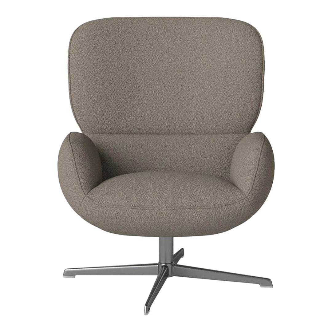 Fauteuil Ripon - Piètement 4 branches - Acier laqué satiné