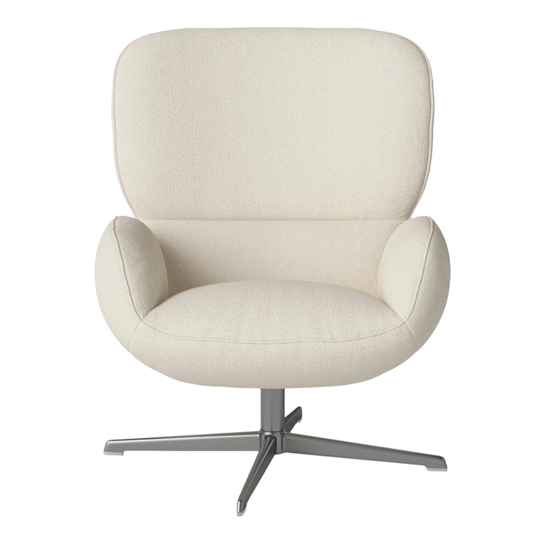 Fauteuil Ripon - Piètement 4 branches - Acier laqué satiné