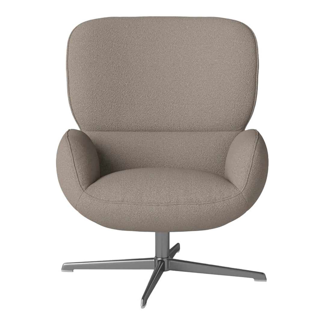 Fauteuil Ripon - Piètement 4 branches - Acier laqué satiné