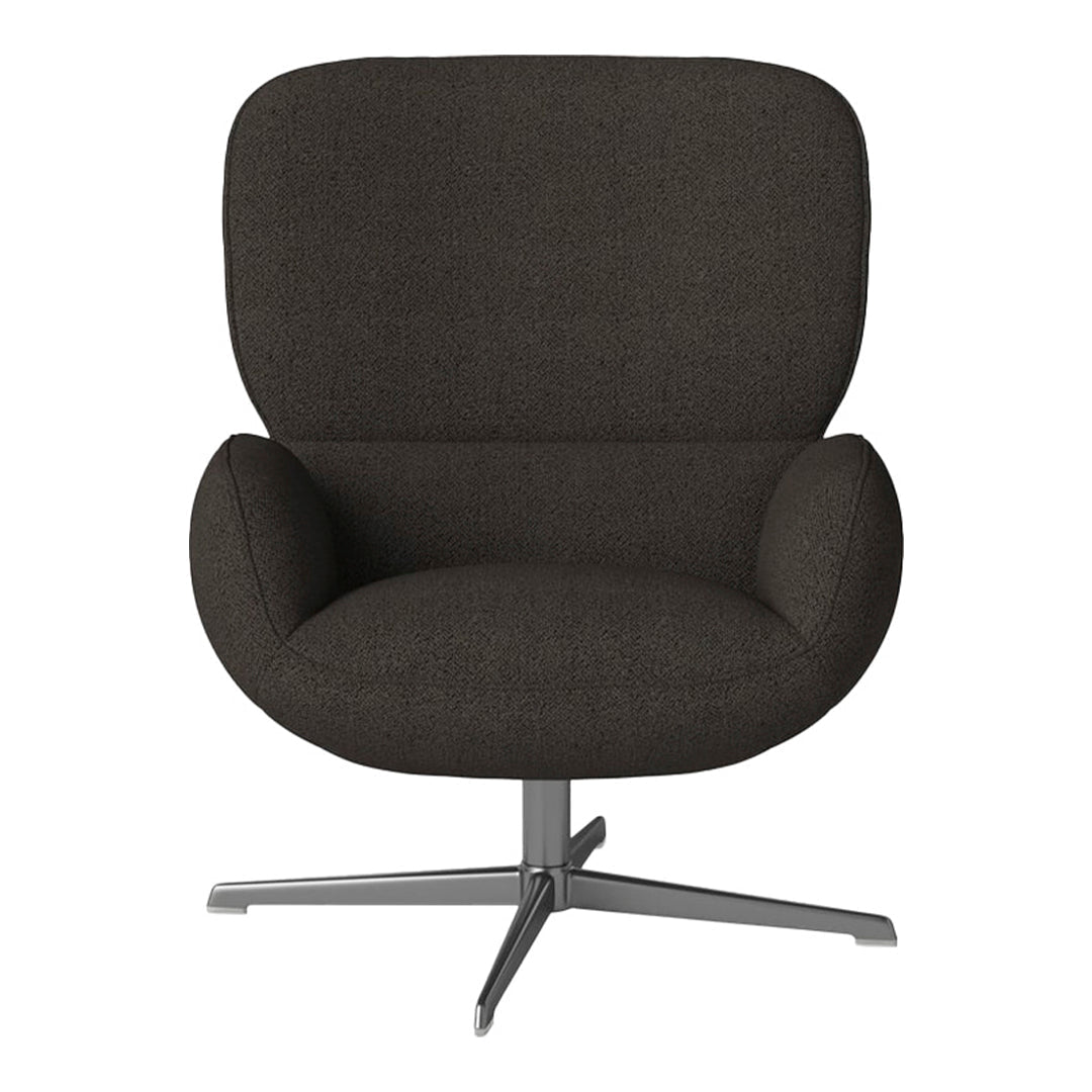 Fauteuil Ripon - Piètement 4 branches - Acier laqué satiné