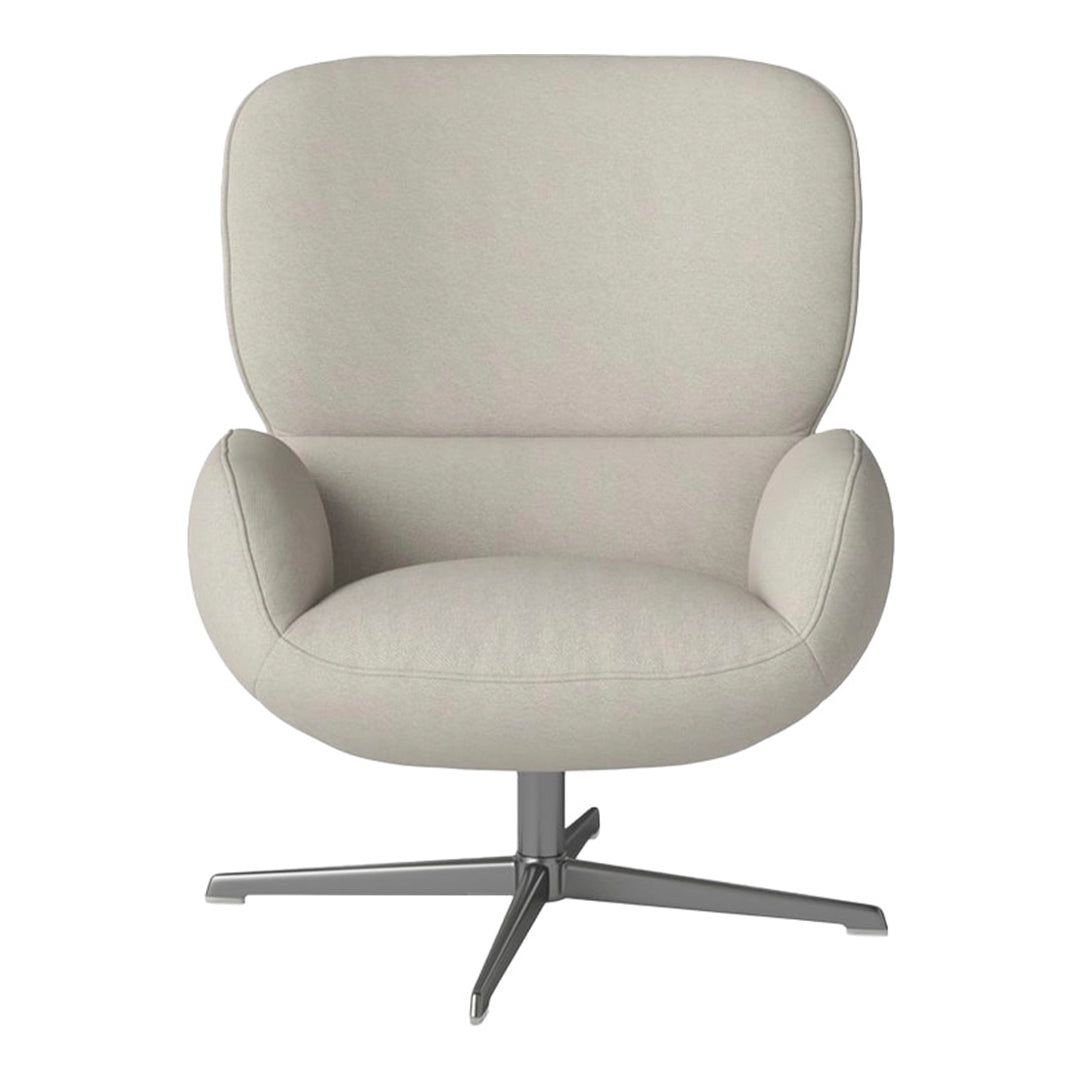 Fauteuil Ripon - Piètement 4 branches - Acier laqué satiné