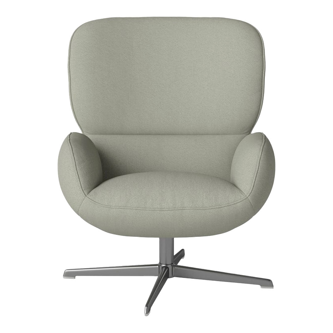 Fauteuil Ripon - Piètement 4 branches - Acier laqué satiné