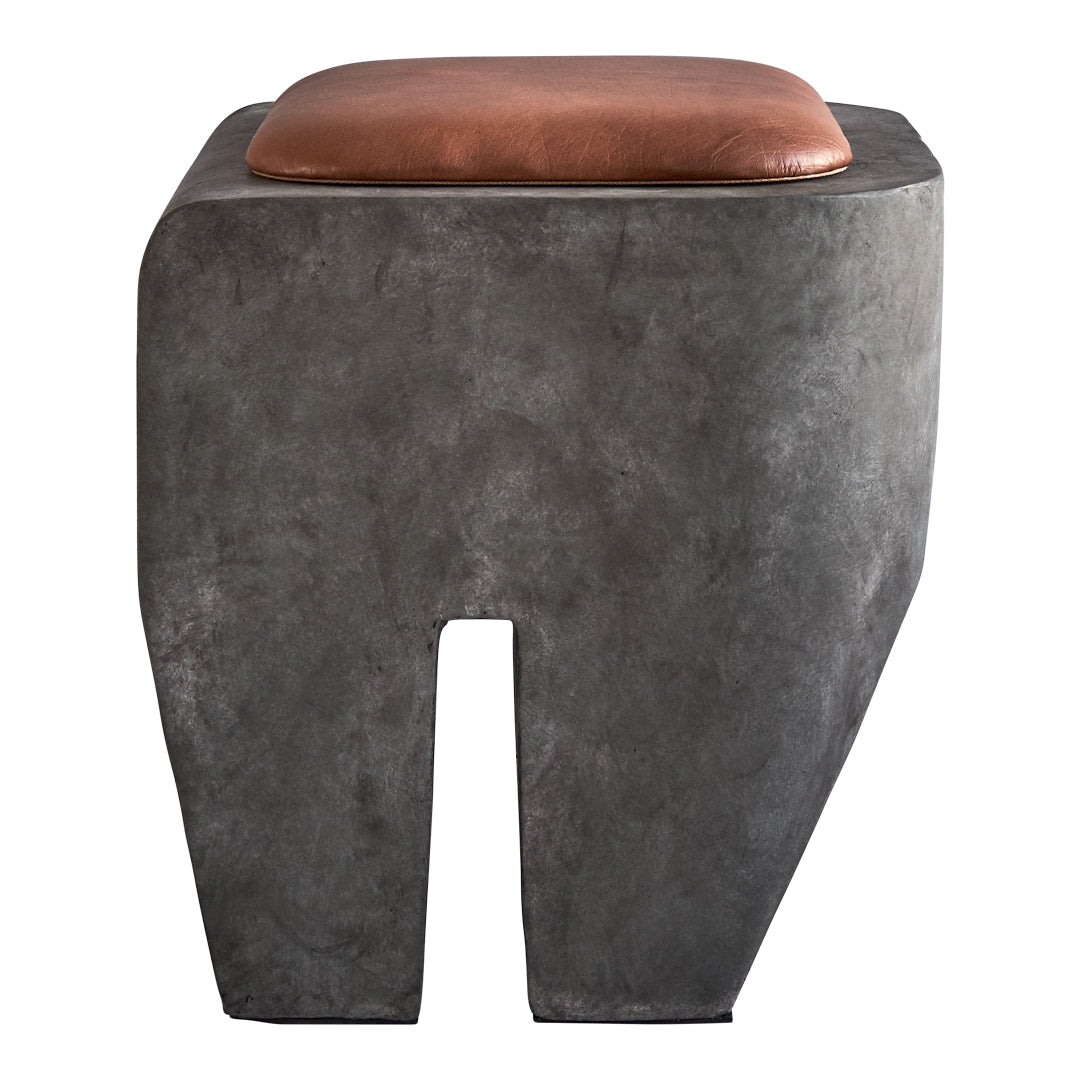 Coussin de tabouret sculpté