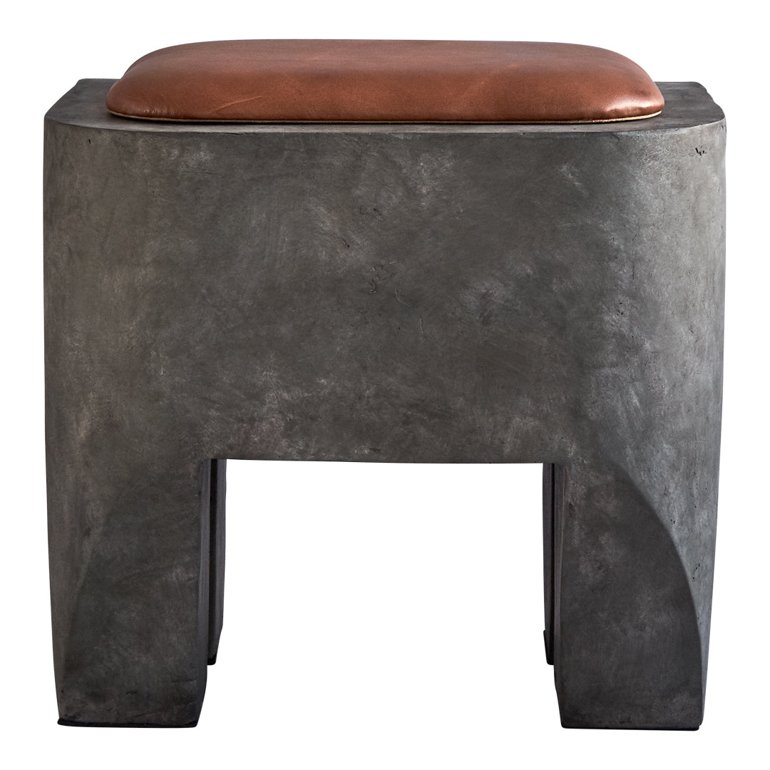 Coussin de tabouret sculpté