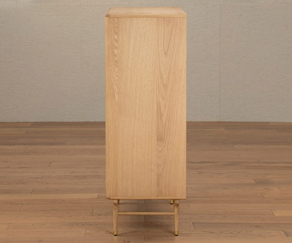 Commode haute Hendrick II - Chêne blanc