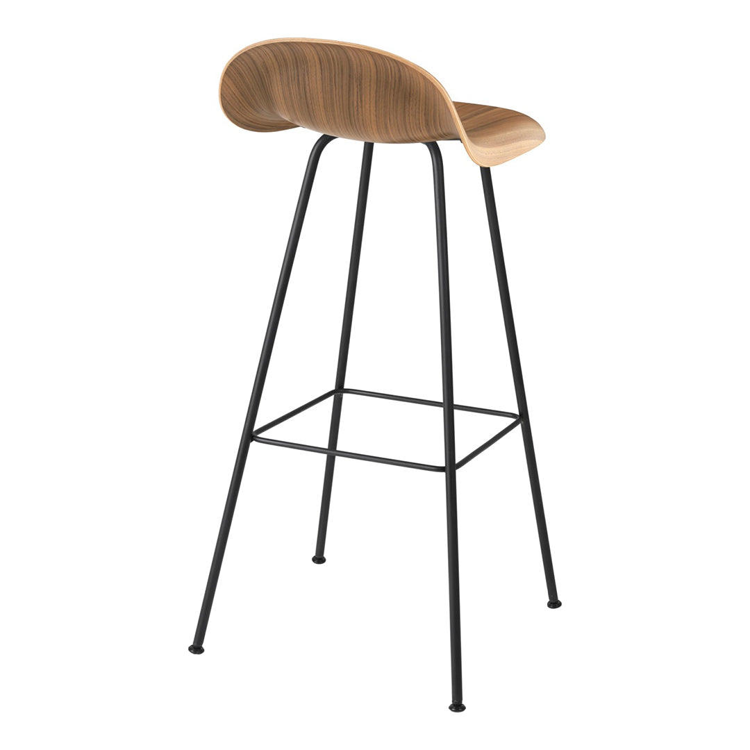 Tabouret de bar Gubi 3D - Base centrale