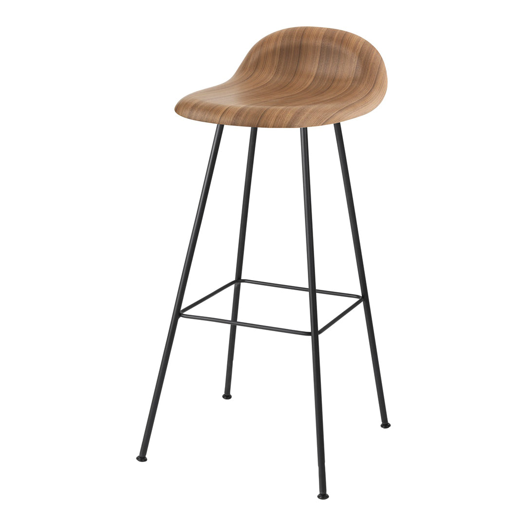 Tabouret de bar Gubi 3D - Base centrale