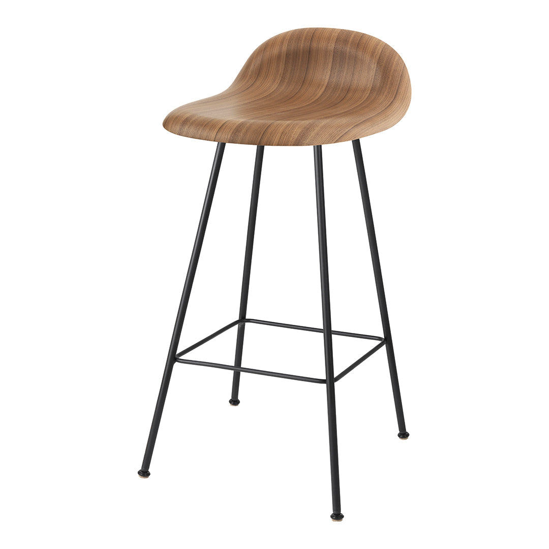 Tabouret de bar Gubi 3D - Base centrale