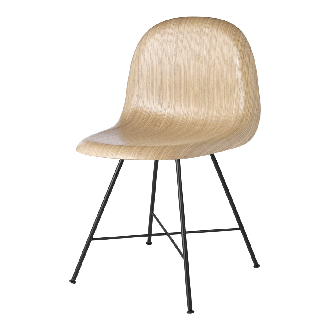 Chaise de salle à manger 3D Gubi - Base centrale