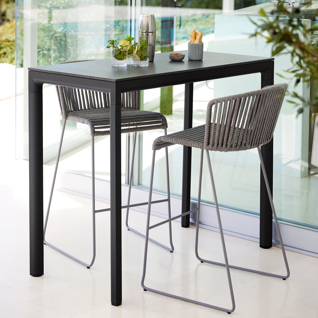 Table de bar d'extérieur Drop