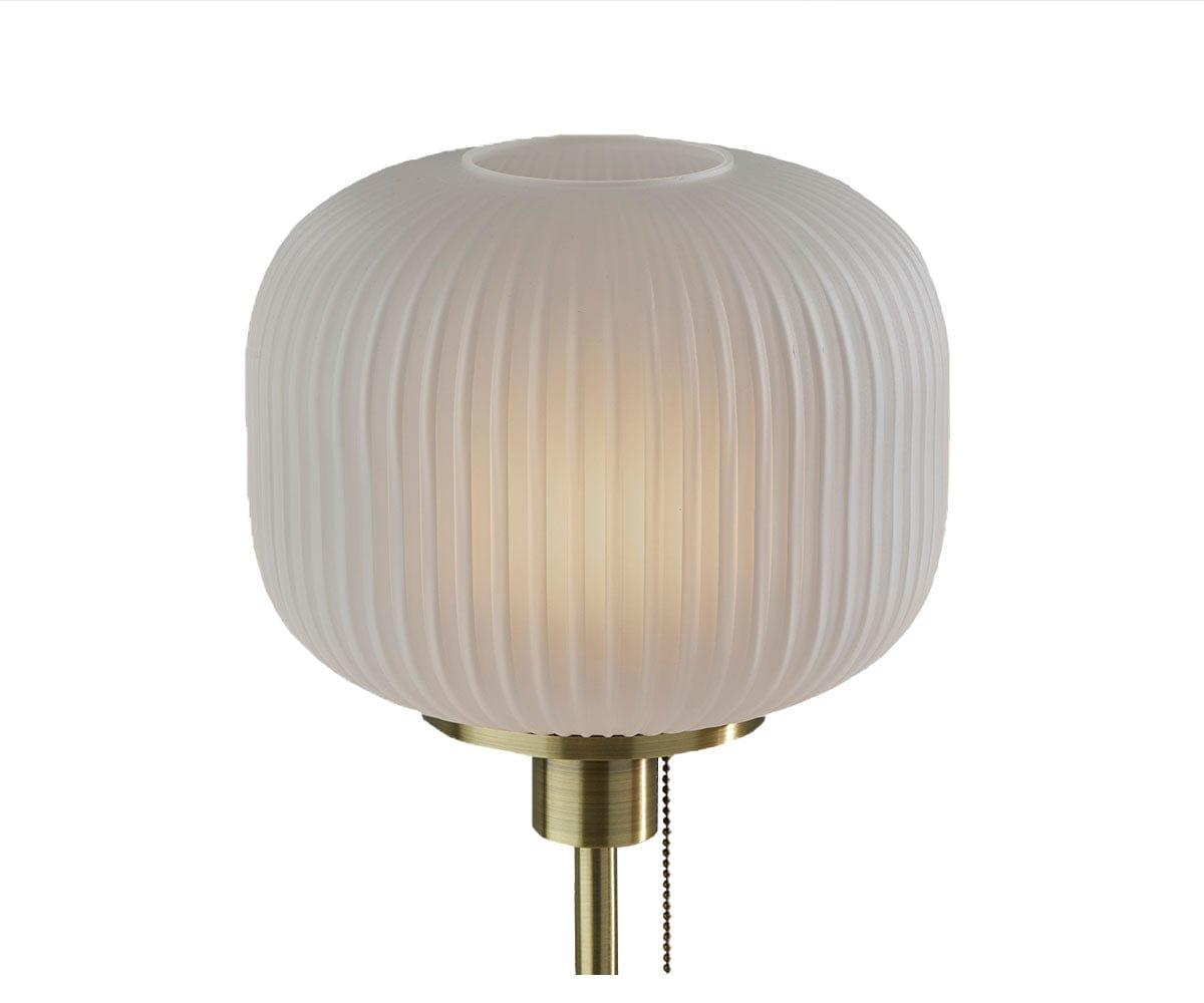 Lampe de table patinée