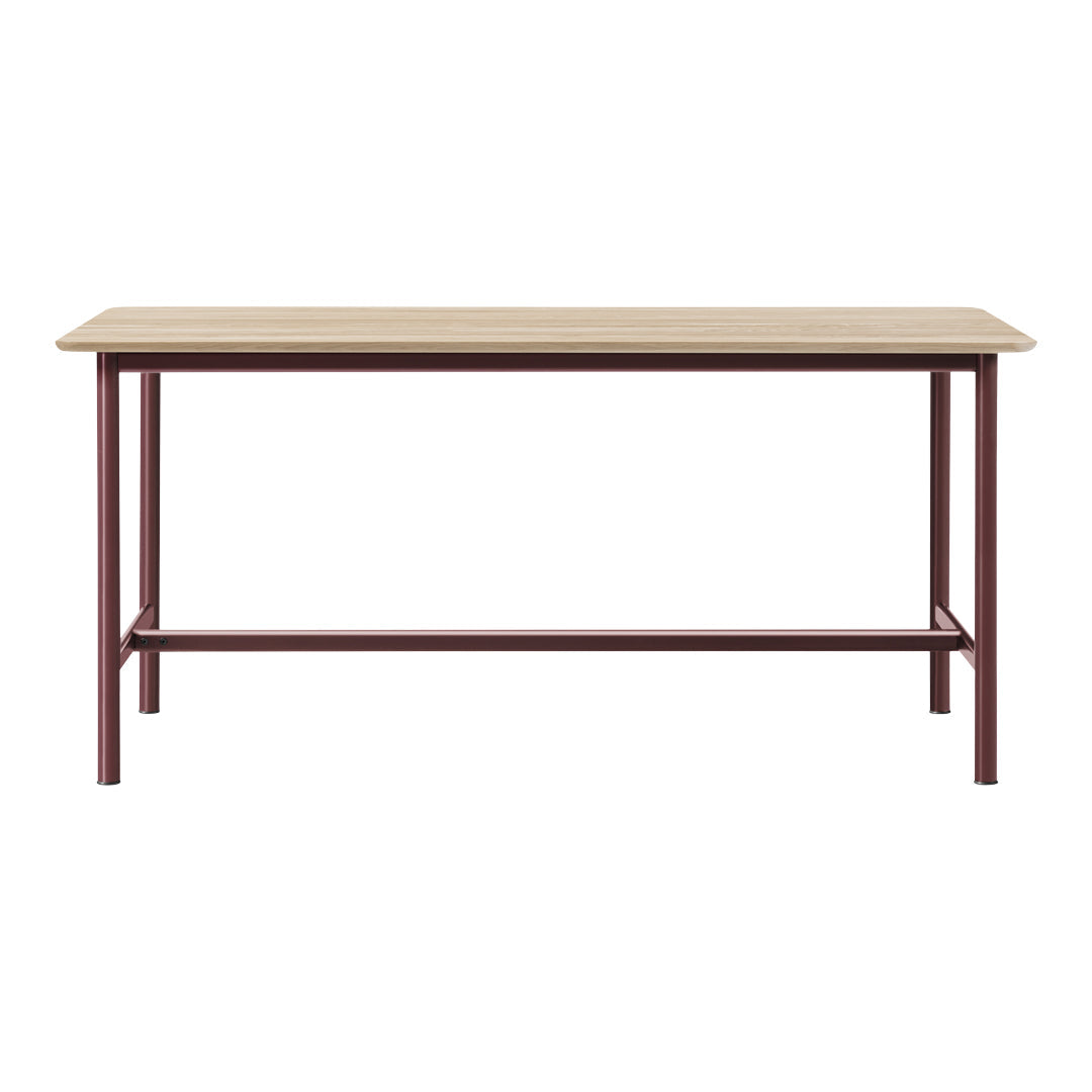 Table rectangulaire Plan Bar Height