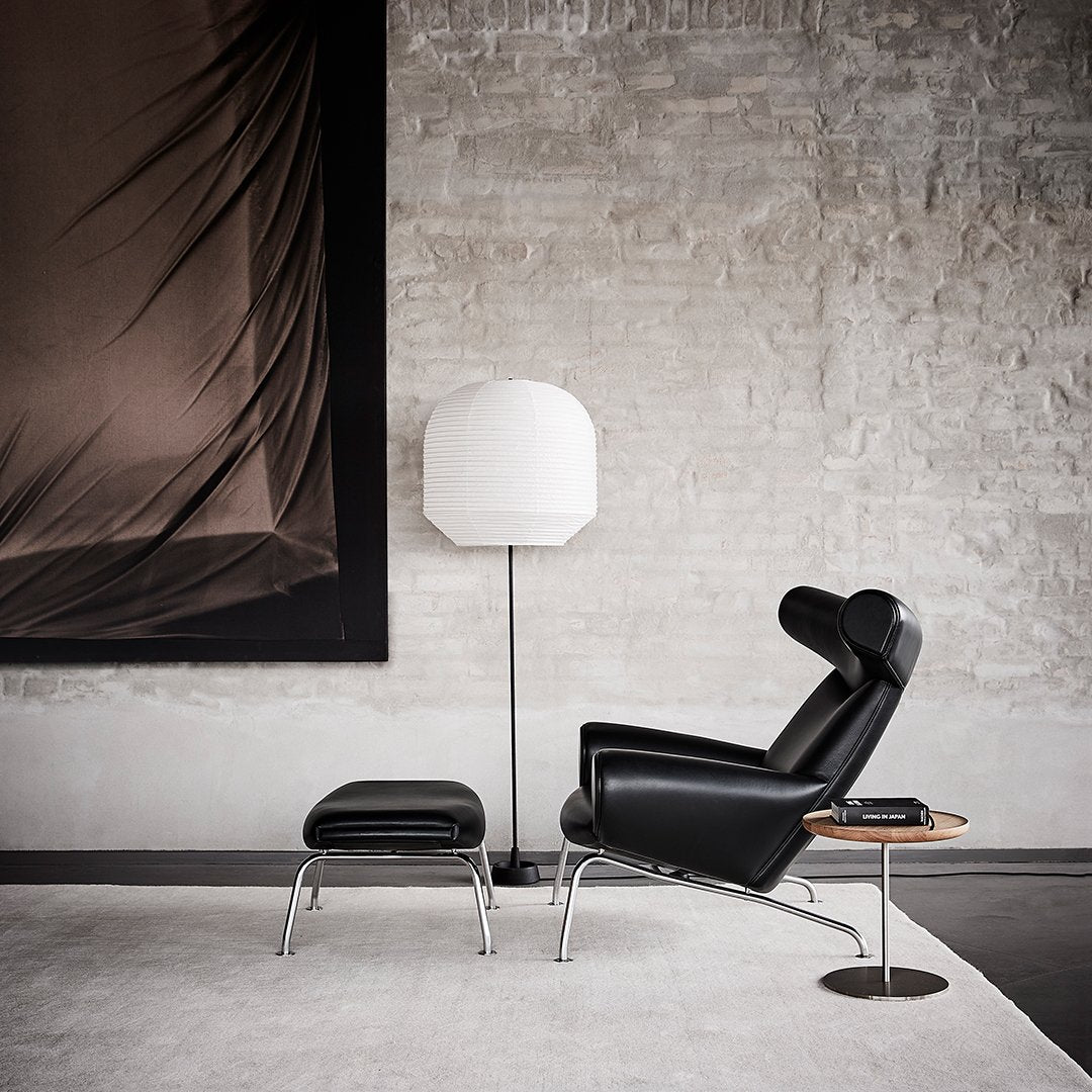 Ottoman Ox d'Erik Jörgensen Wegner pour chaises Ox/Queen