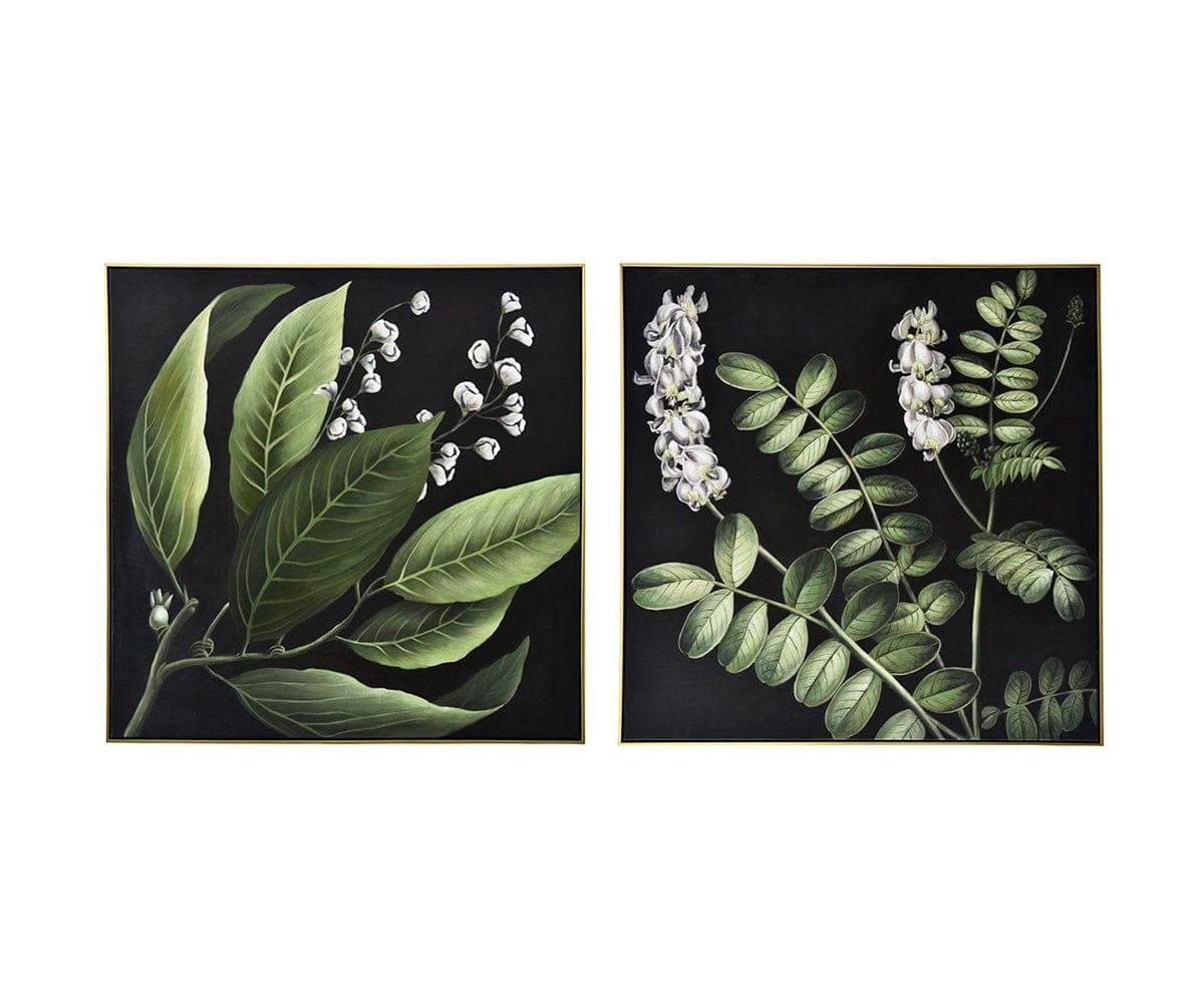 Peinture à l'huile Fleur II