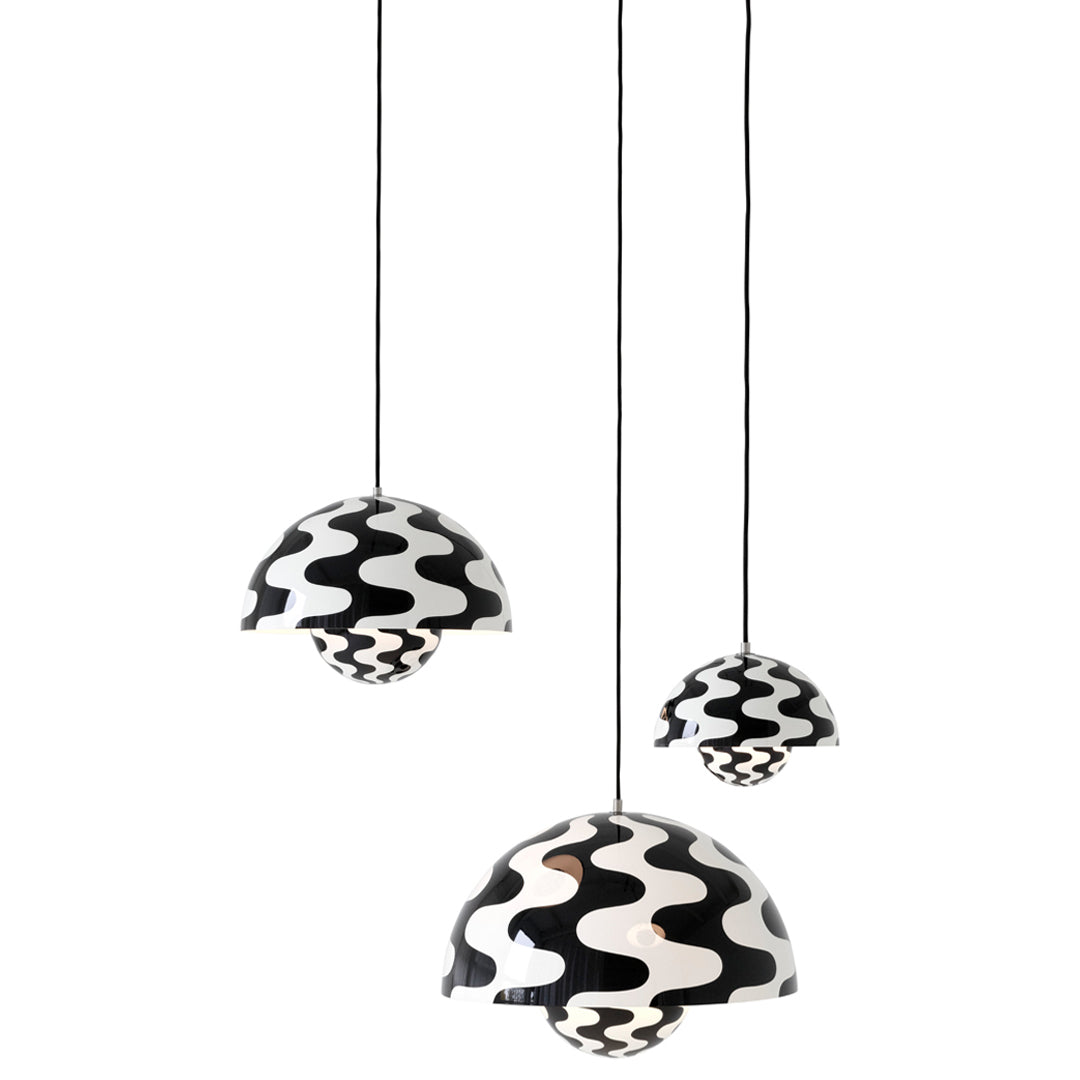 Verner Panton VP2 GRAND Pot de Fleurs Pendentif