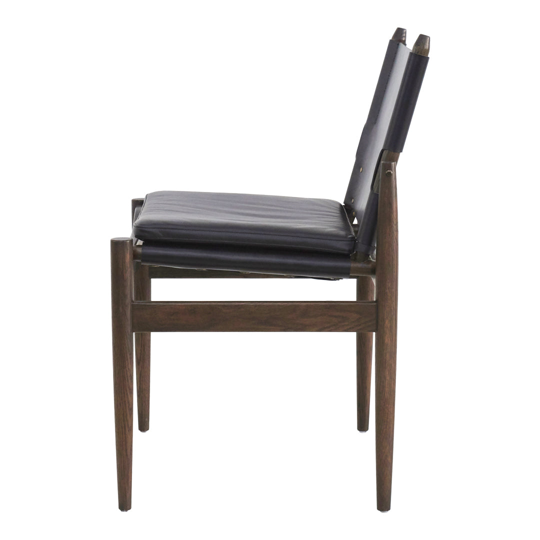 Chaise de salle à manger en cuir Journey