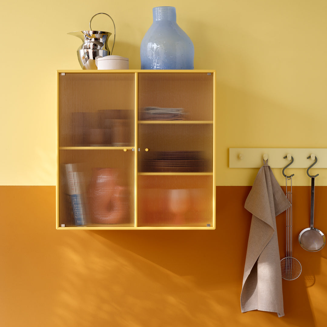 Vitrine Ripple II - Fixation murale