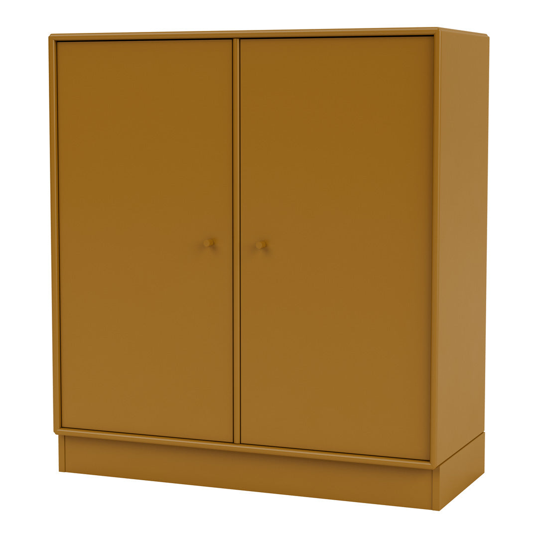 Armoire 1118 - 2 portes laquées, base sur socle
