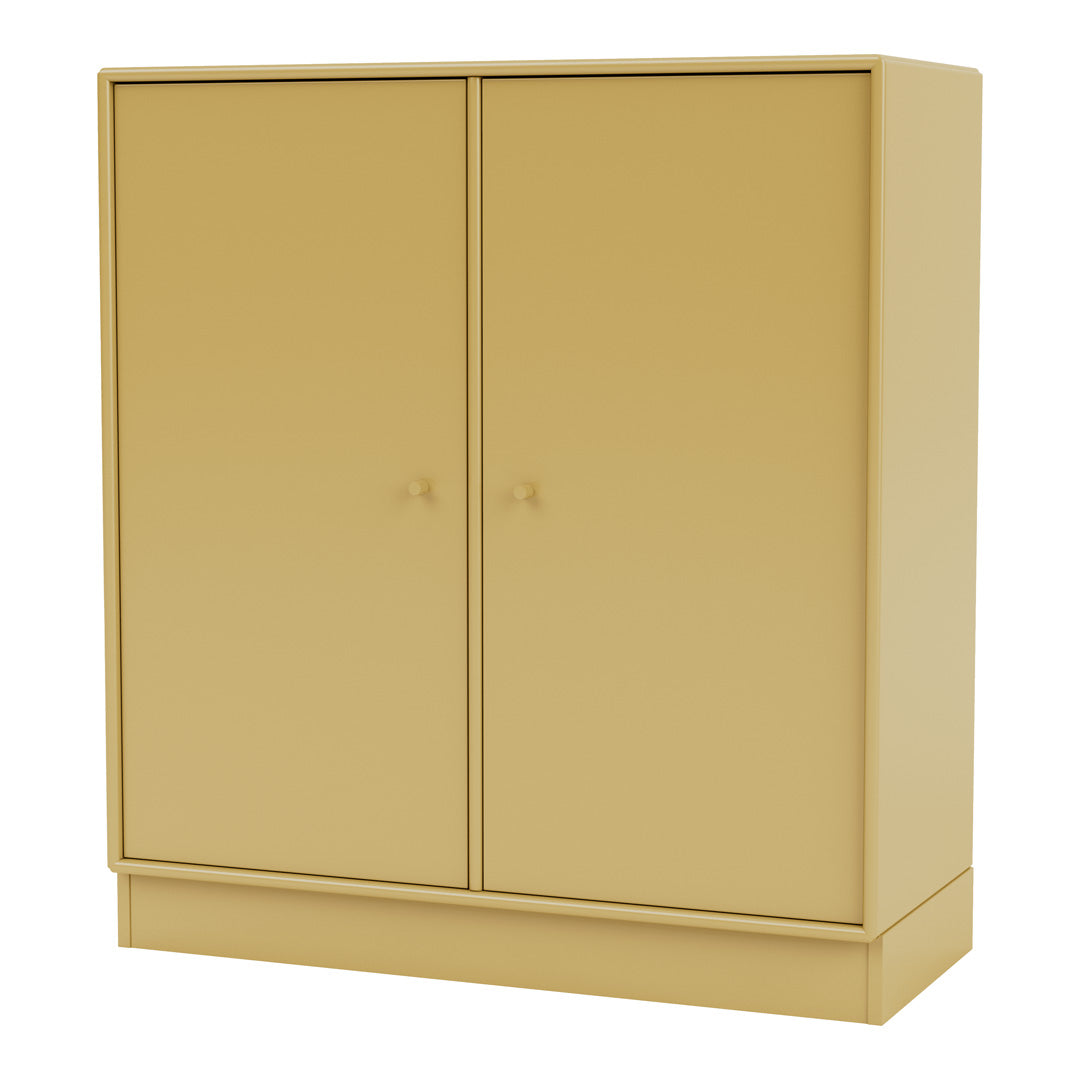 Armoire 1118 - 2 portes laquées, base sur socle