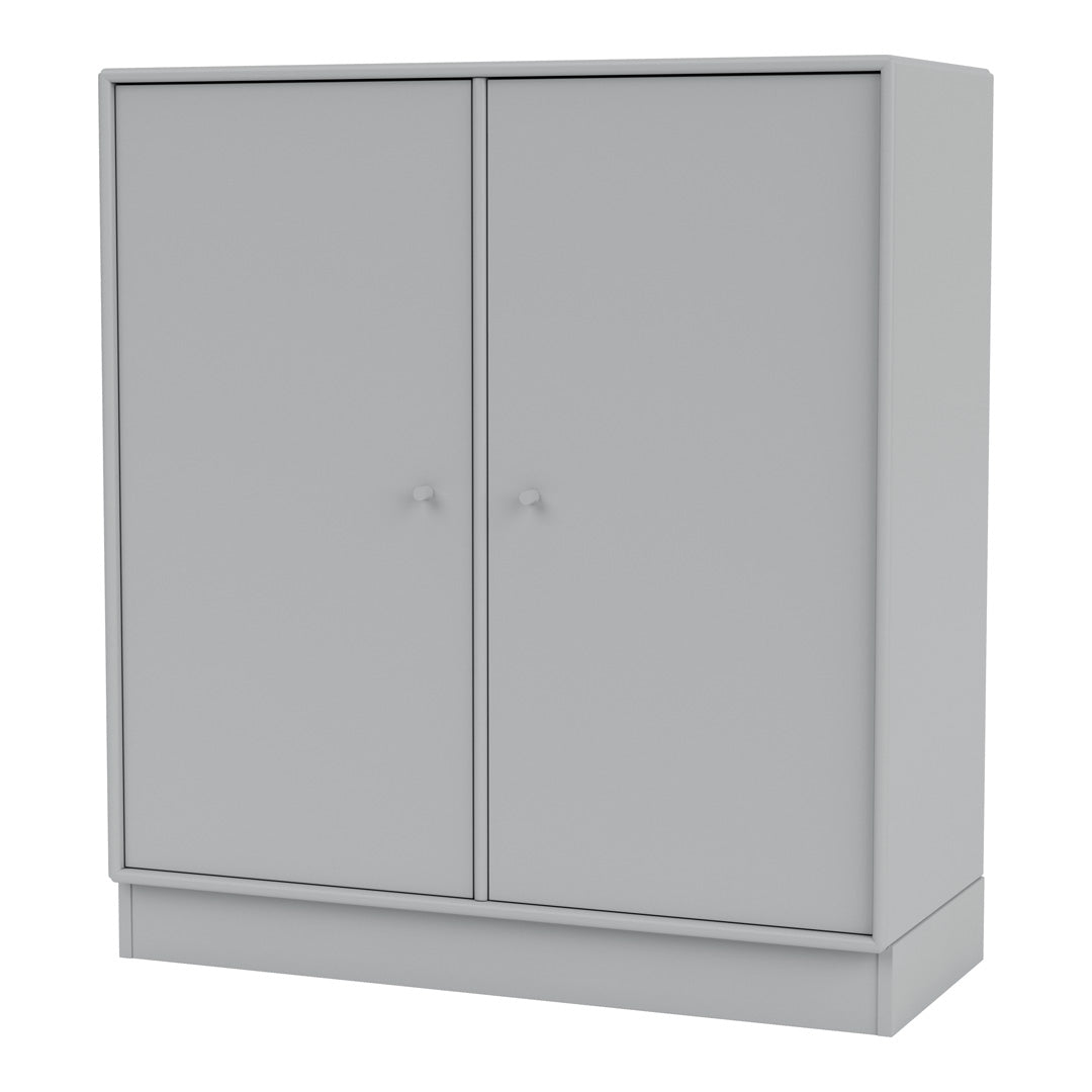 Armoire 1118 - 2 portes laquées, base sur socle