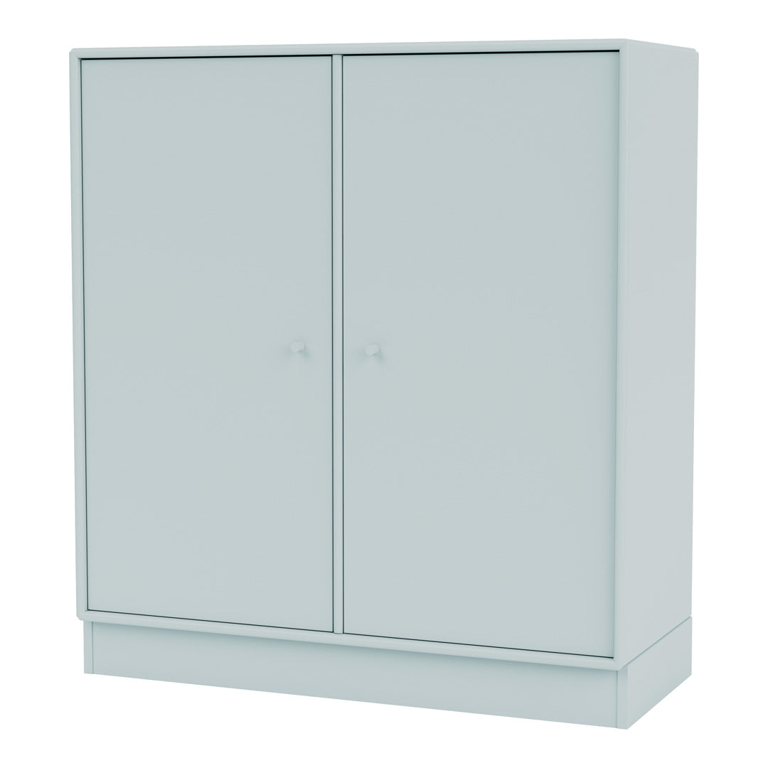 Armoire 1118 - 2 portes laquées, base sur socle