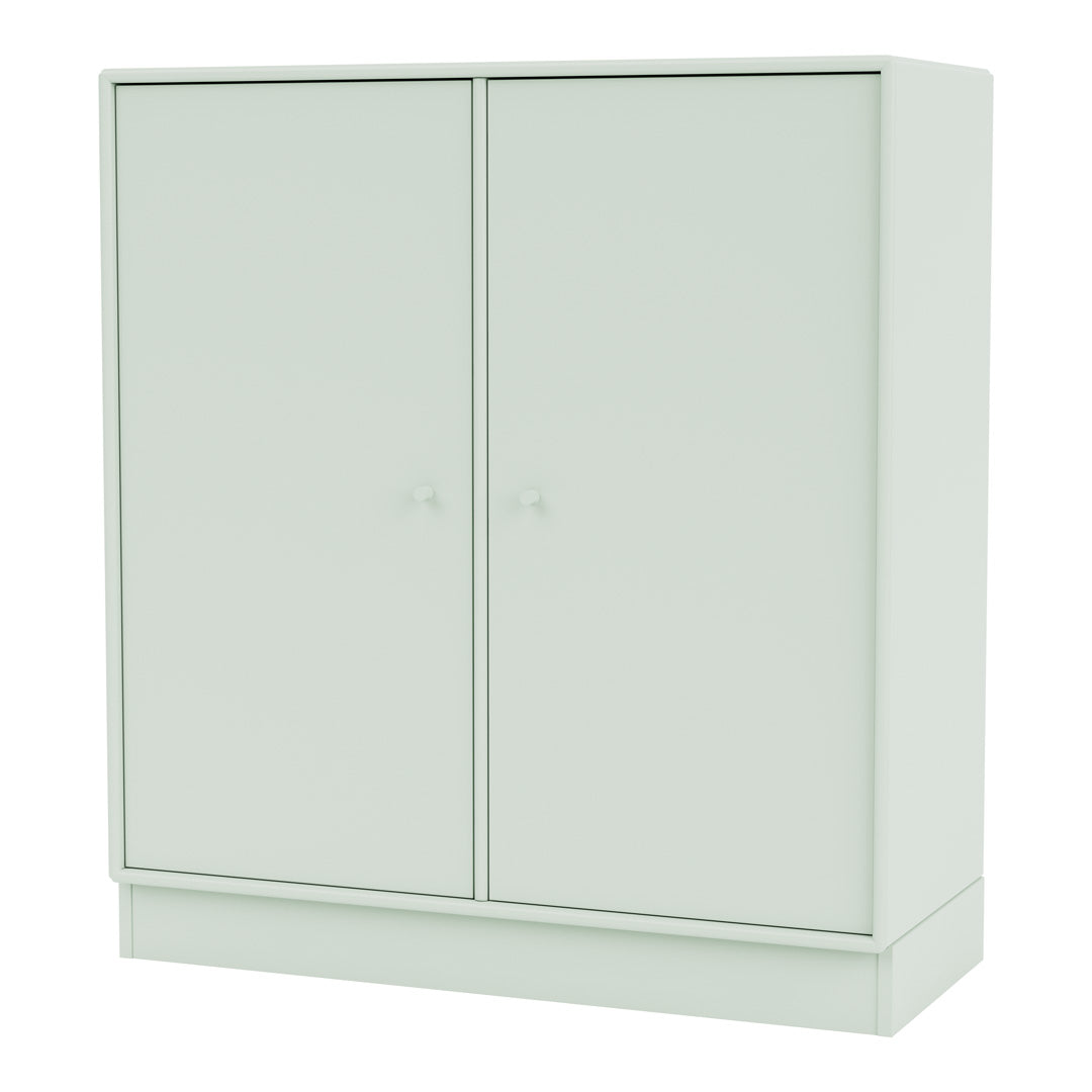 Armoire 1118 - 2 portes laquées, base sur socle