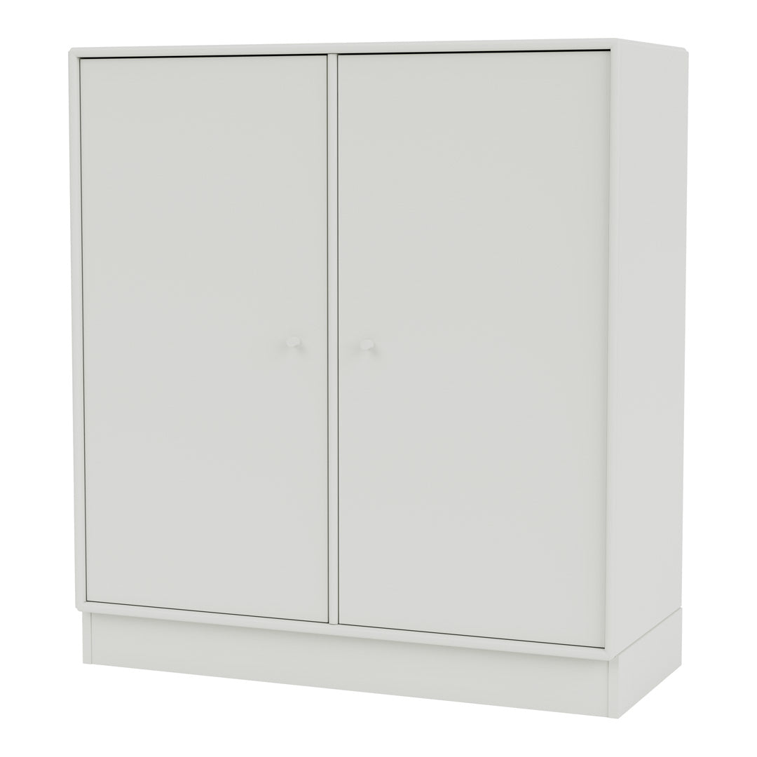 Armoire 1118 - 2 portes laquées, base sur socle