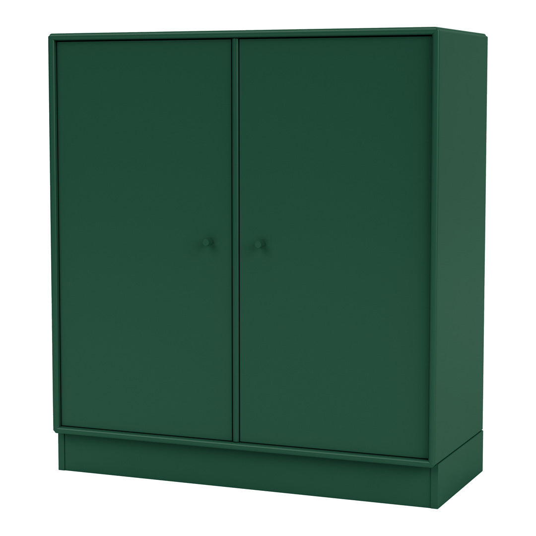 Armoire 1118 - 2 portes laquées, base sur socle